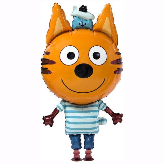 Шар ходячая фигура Три кота "Коржик"