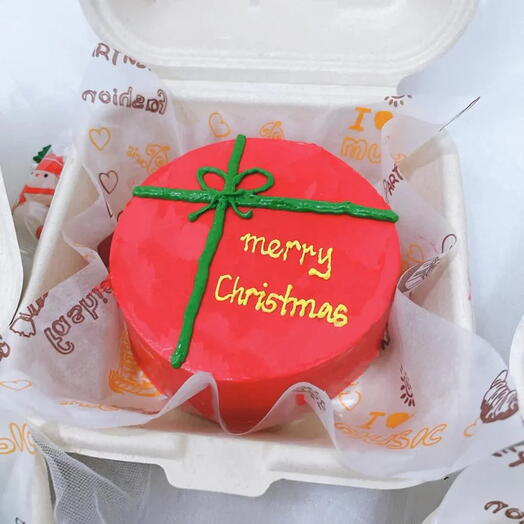 Christmas Bento Cake