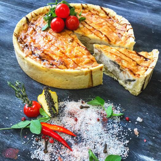 Киш с беконом🥓🧀 1кг
