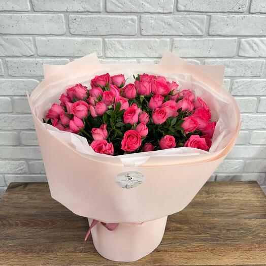 Букет из спрей розочек