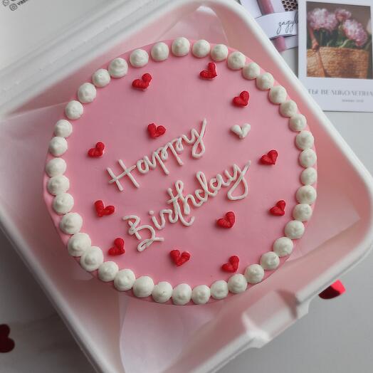 Бенто торт  happy birthday