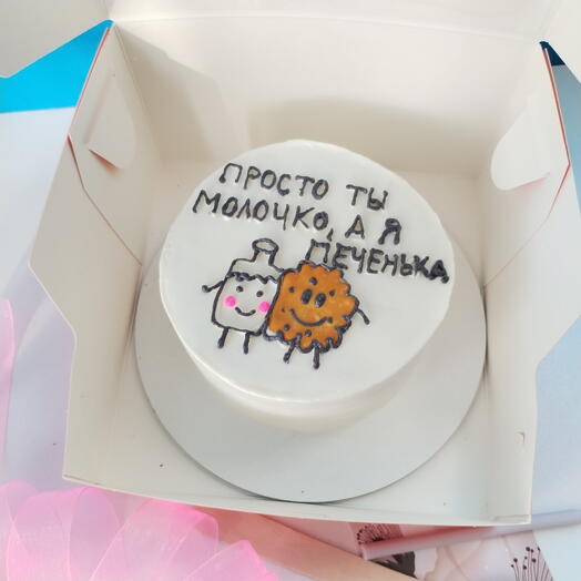 Бенто торт "Печенька"