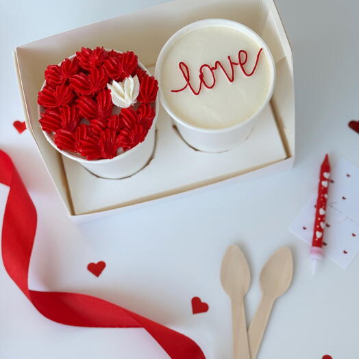 Cake to go (торт в стакане) 14 февраля