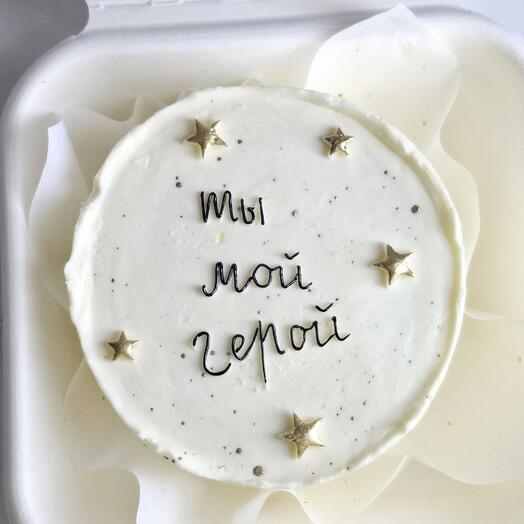 Бенто торт на 23 февраля, день защитника отечества, мужу, парню, мужчине