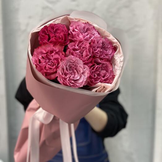 Букет из пионовидных роз💗