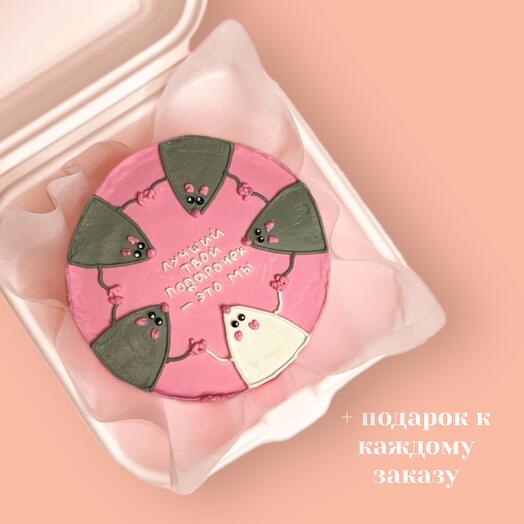 Бенто торт «крысы»
