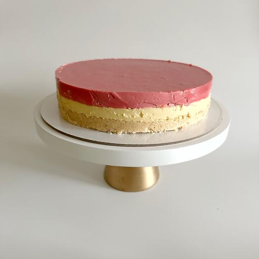 Raspberry Exotic Cheesecake