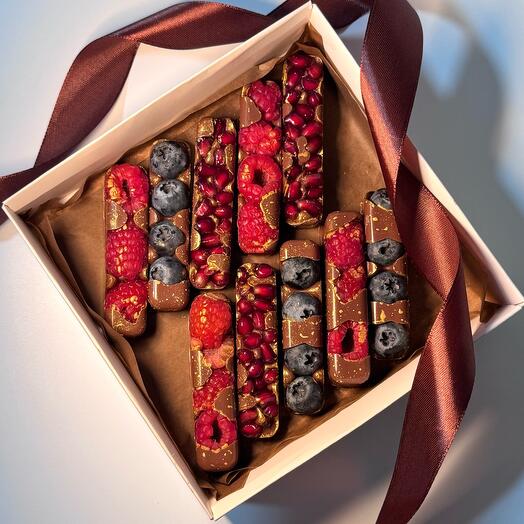 Berry bars🩷 - raspberries, blueberries, pomegranates