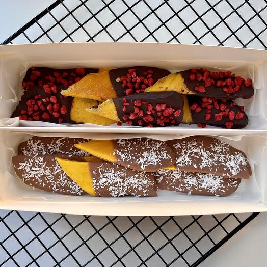 Манго в бельгийском шоколаде 🥭🍫/Полезные ПП сладости, вкусный перекус, сладости к чаю