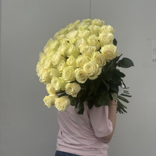 Mono bouquet of 51 roses