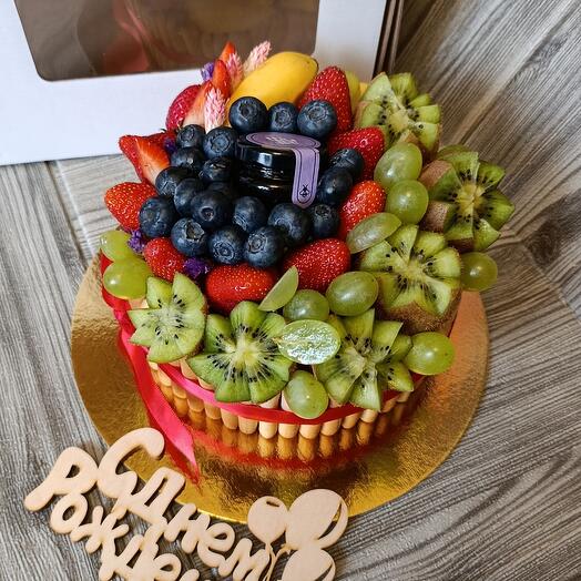 Ягодная поляна с мини мёдом 🍓🫐🥝