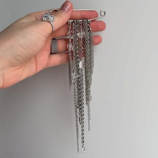 Брошь булавка 7,5 см