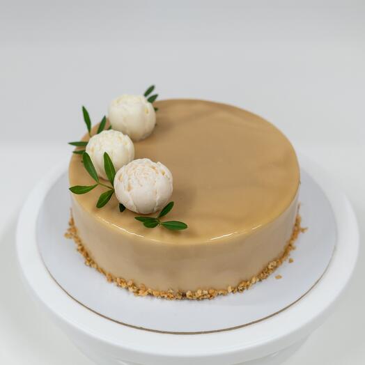 Торт муссовый «Карамельное яблоко»