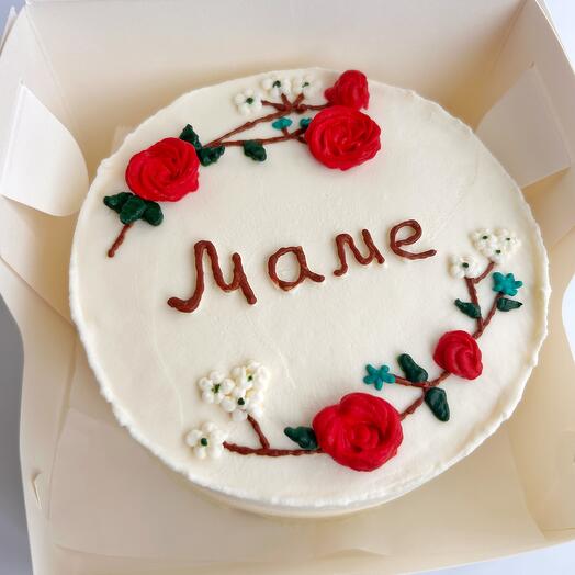 Бенто-торт «Маме»