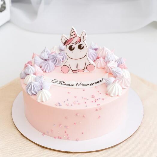Торт 1 кг "Единорог"