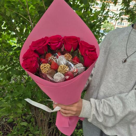 Клубника в шоколаде\Сияющая любовь