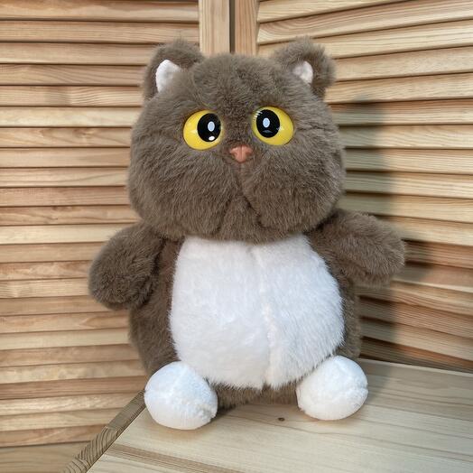 Мягкая игрушка котик «Кекс»