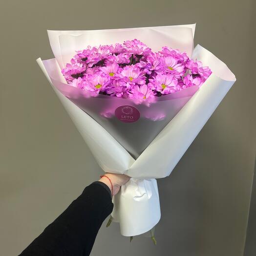 Букет из розовых ромашек 💗
