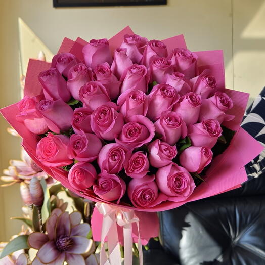 Bukiet rożowe marzenie