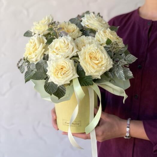 Роза Канделайт коробке