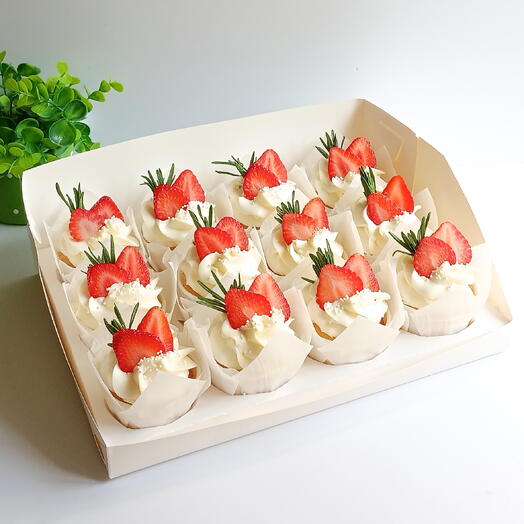 Капкейки на праздник для коллег, друзей, маме, папе, жене, мужу