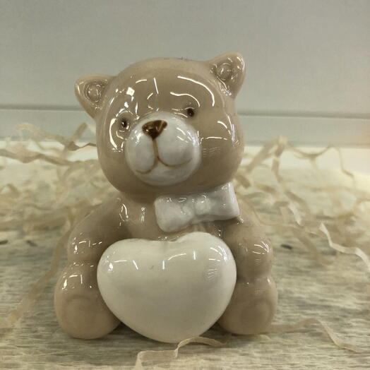 Мишка с сердечком