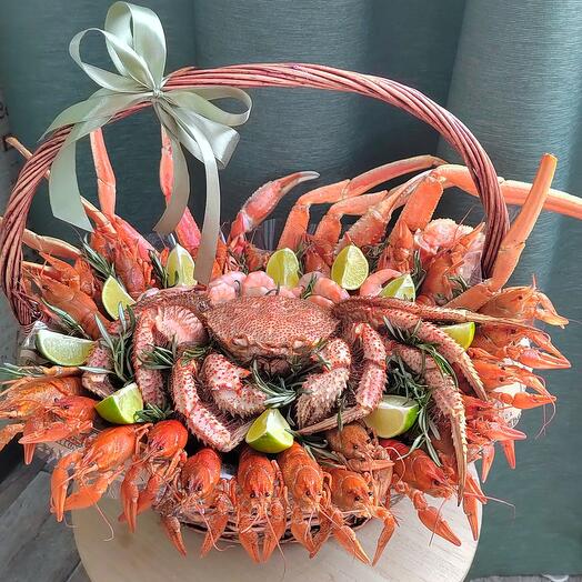 Корзина из морепродуктов