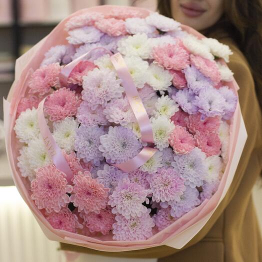 17 кустовых хризантем