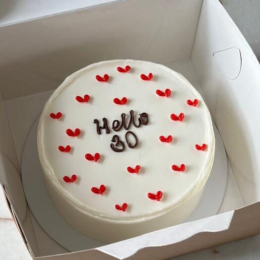 Мини бенто "hello 30" на день рождения