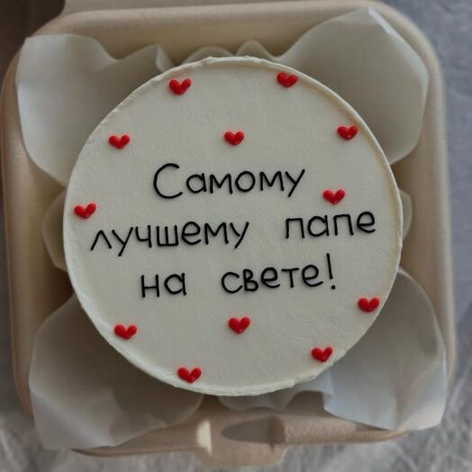 Бенто торт для папы в день отца, и любой праздник