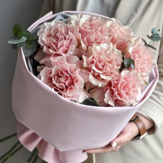 Нежный моно букет с французской розой🌸