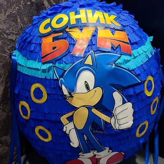 Пиньята "Соник"