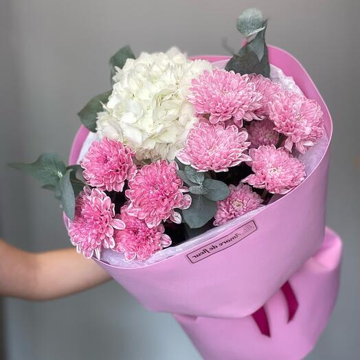 Яркий с гортензией 🌸