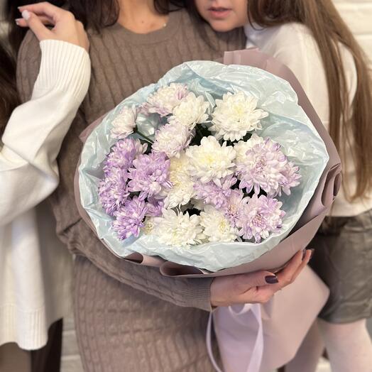 💎Сапфир из кустовых хризантем