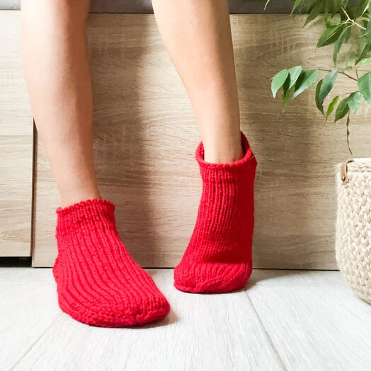 Носки вязаные «Зимнее волшебство» 36-39 размер