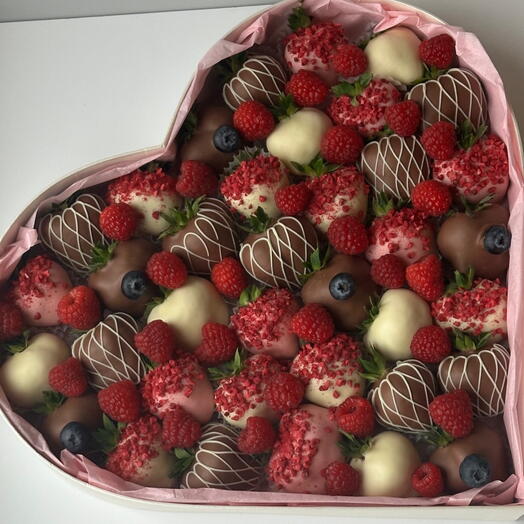 Клубничное сердечко ♥️ «Нежность»