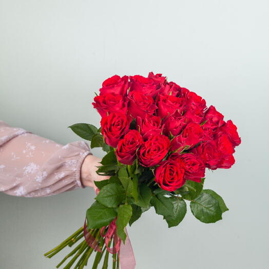 Букет роз Мадам 40 см (25шт)