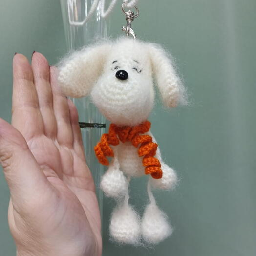 Собачка белая