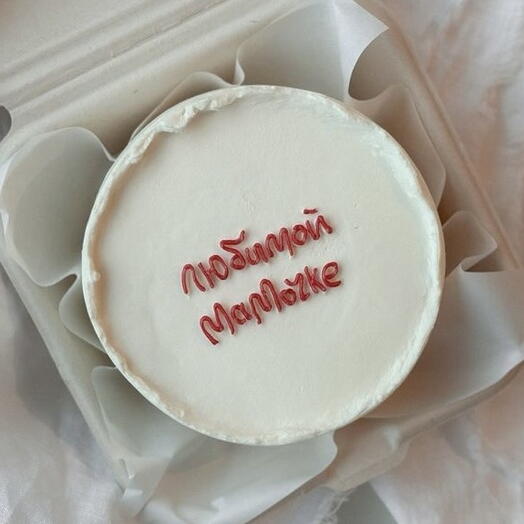 Бенто тортик с налписью, для мамы