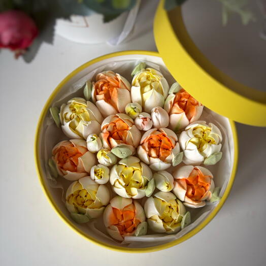 Зефирные цветы