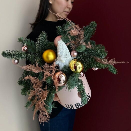 Композиция "Зимнее счастье"