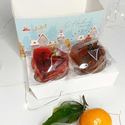Набор 2, чайные бомбочки, с Новым годом