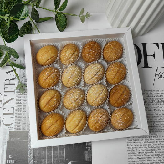 Орешки с варёной сгущёнкой 🌰16шт