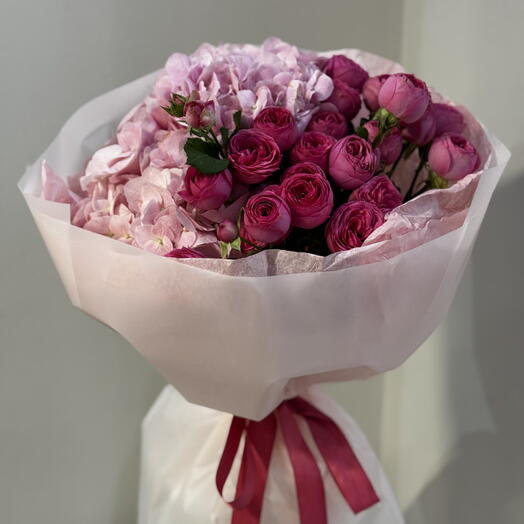 Букет Blush   Berry S