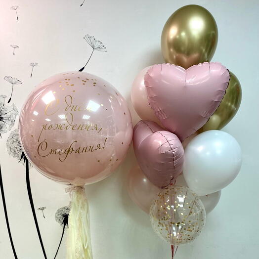 Шарики на день рождения дочери