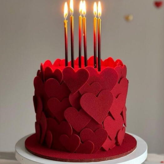 Торт ко Дню святого Валентина