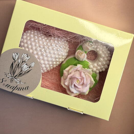 Набор мыла – 8 Марта