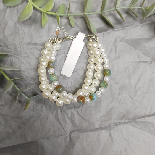 Браслет "жемчужное трио"