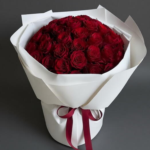 25 бордовые к Valentine s day
