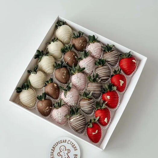 Клубника в шоколаде 25 шт на 14 февраля